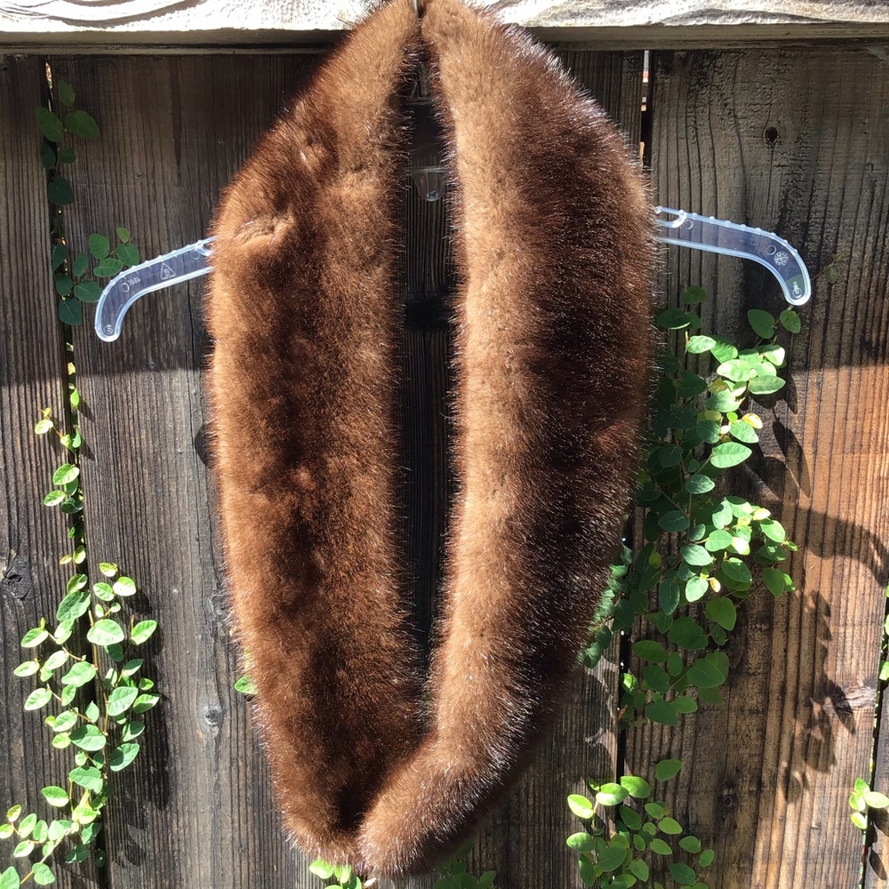Vintage mink fur.